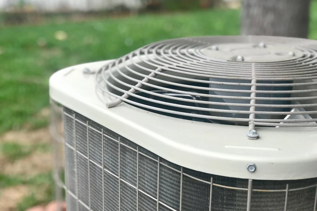 Top of an AC unit